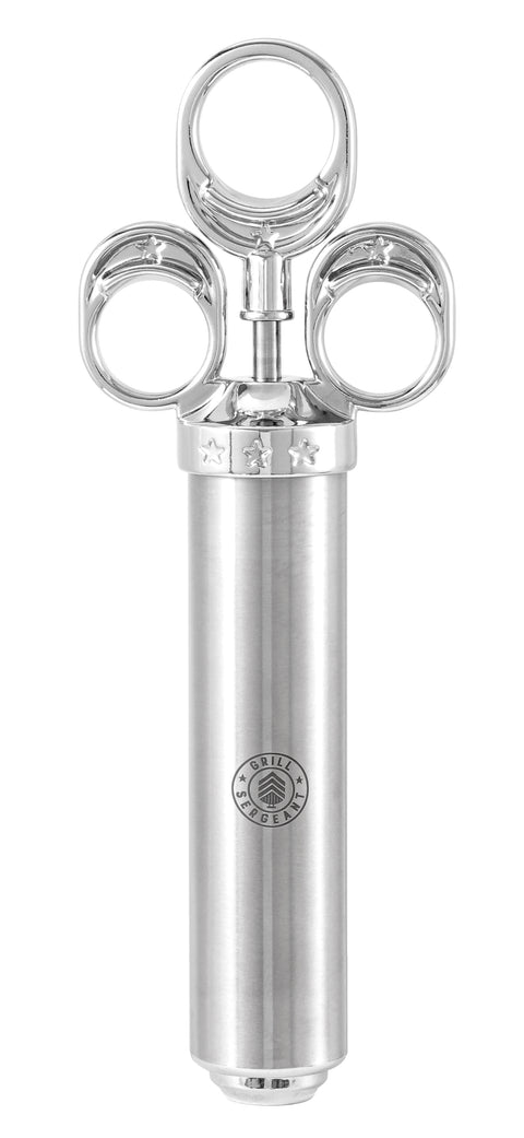 Grill Sergeant Flavor Injector (with zippered storage pouch)