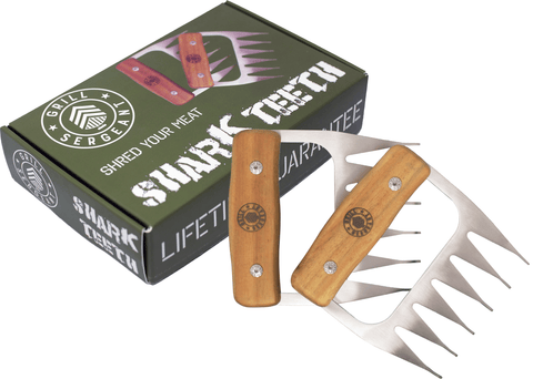Grill Sergeant Shark Teeth Meat Claws
